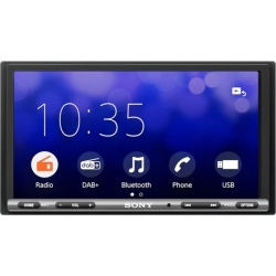 SONY XAV-AX3250B - Radio samochodowe DAB z ekranem 17,6 cm i technologią WebLink Cast